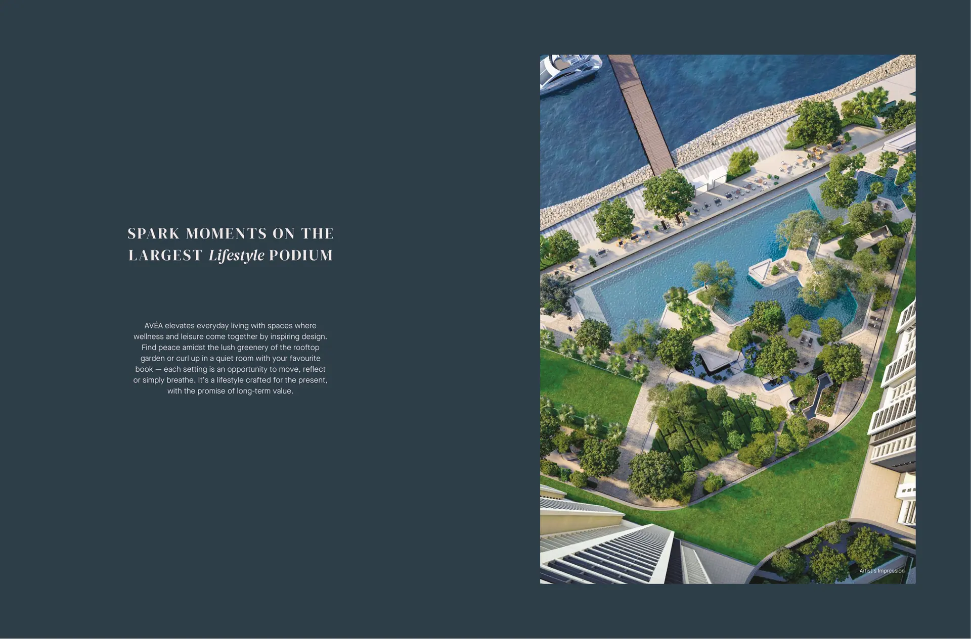 AVÉA residential towers at Andaman Island, Penang